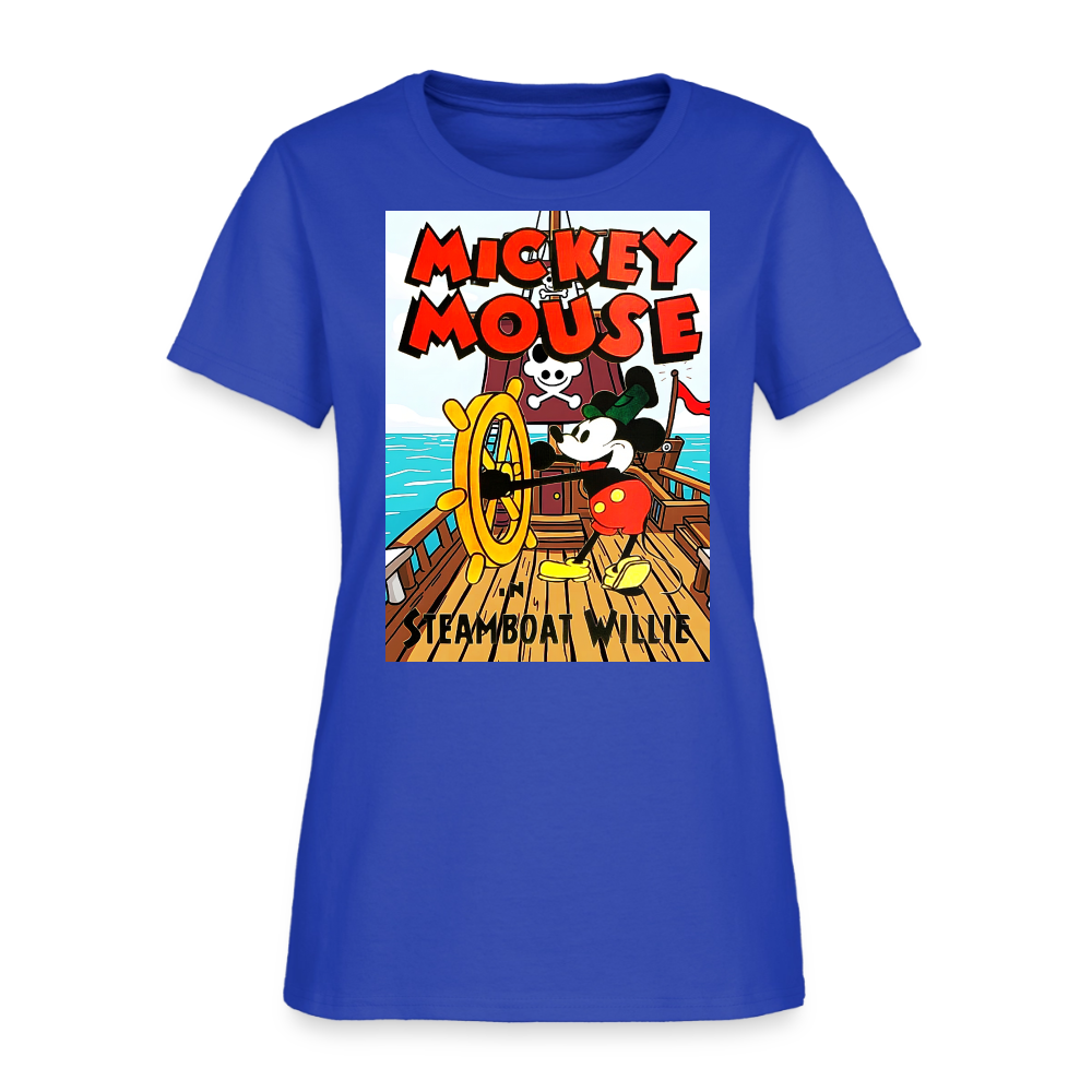 Steamboat Willie - royal blue