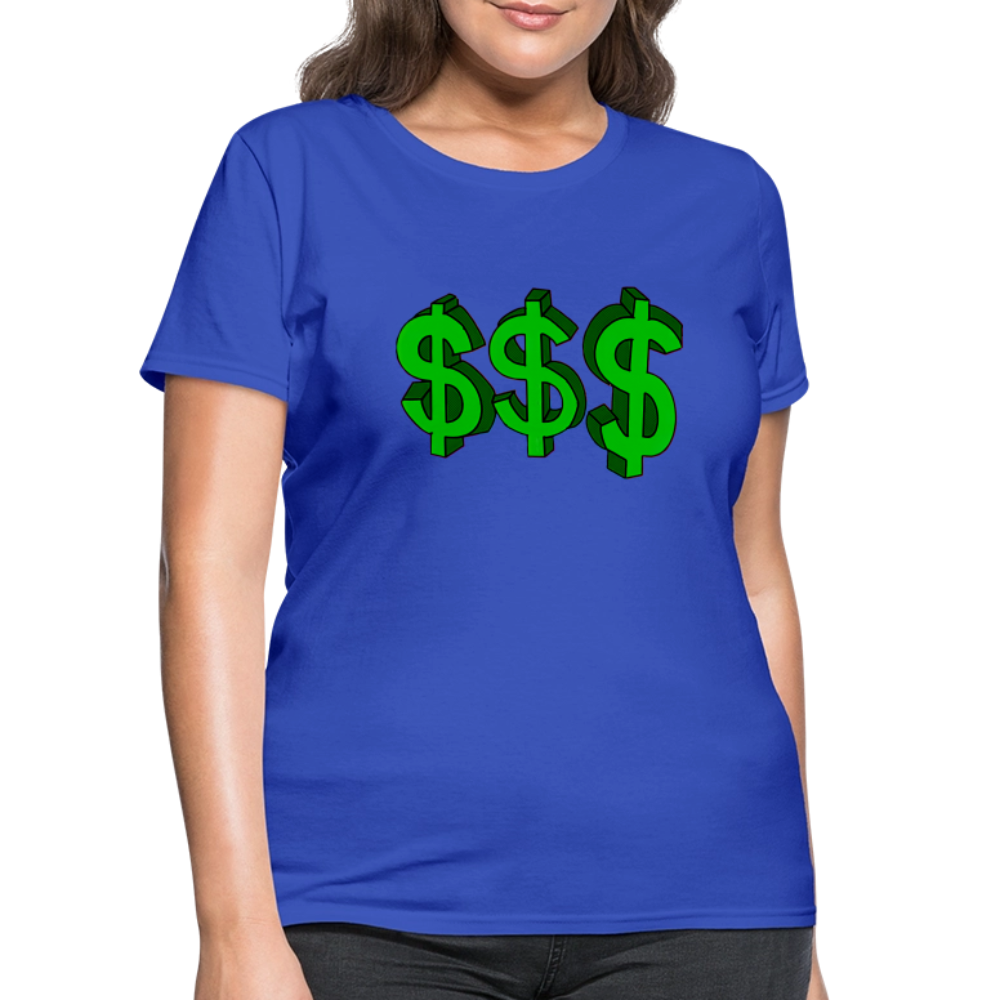 Dollar Sign - royal blue