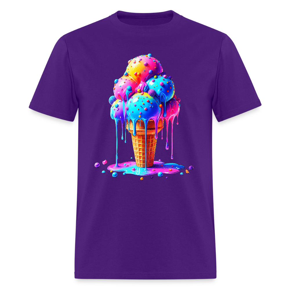 Melting Rainbow - purple