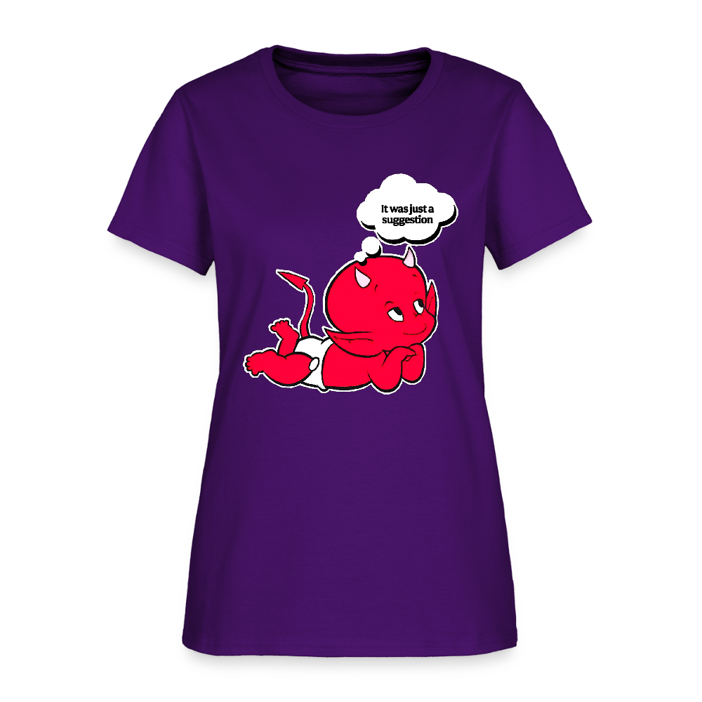 Just A Suggestion - purple