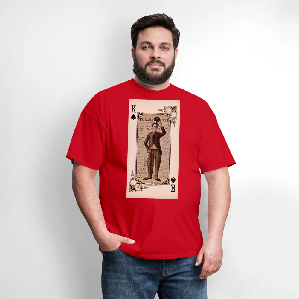 Charlie Chaplin - red