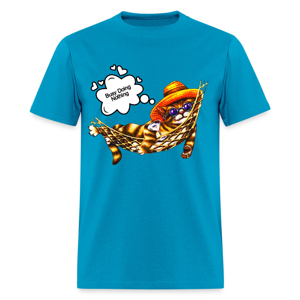 Busy Doing Nothing - turquoise