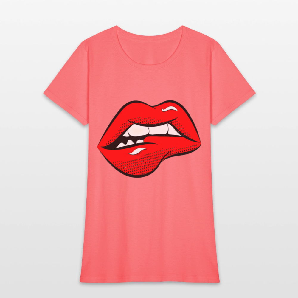 Lips - coral