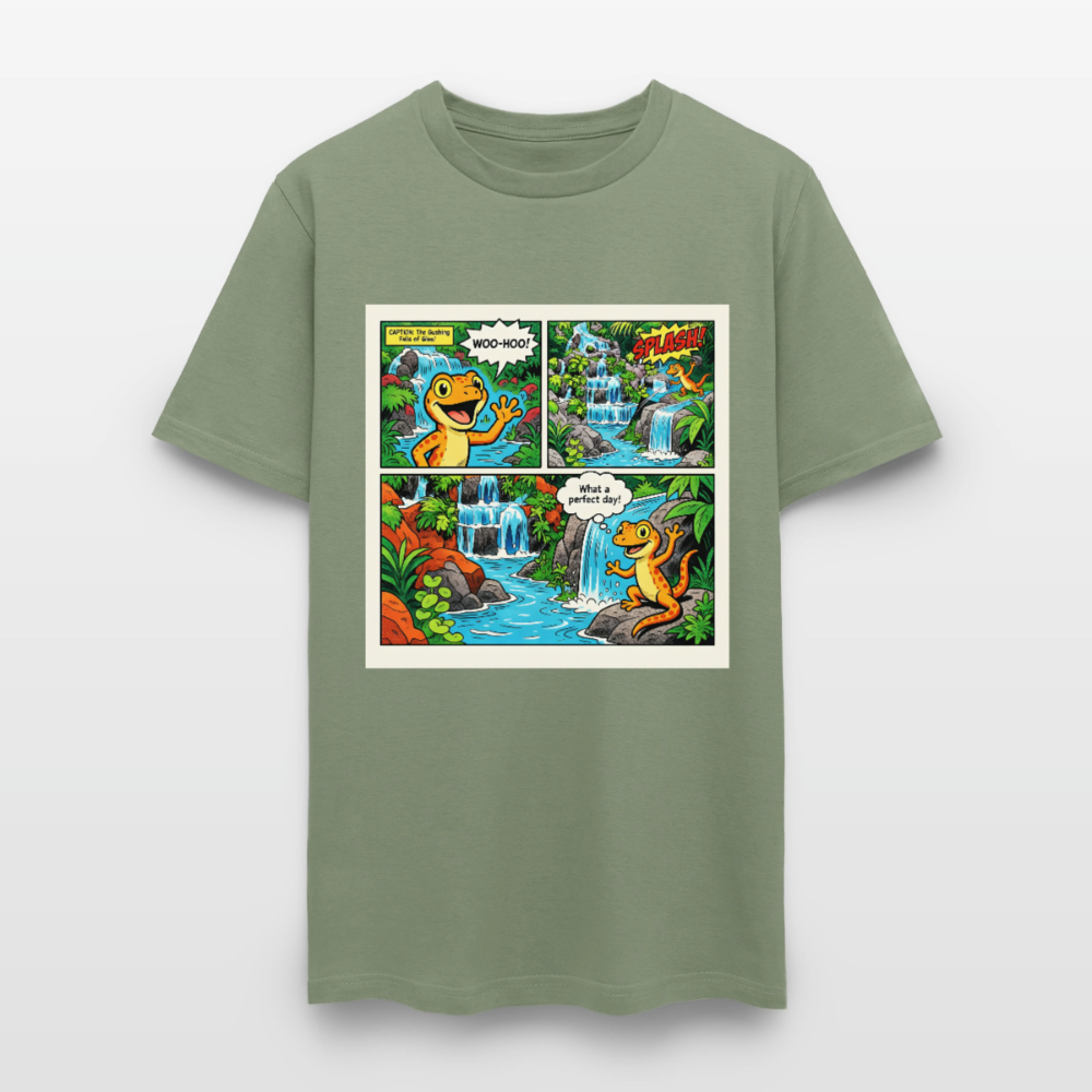 Comic Lizard - military green