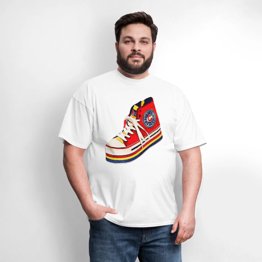High Top Sneaker - white