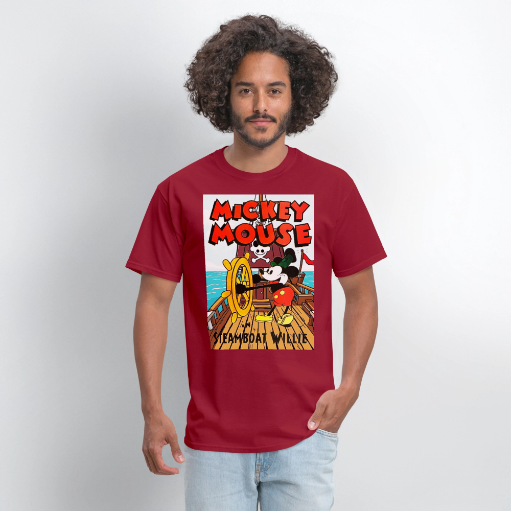 Steamboat Willie - true red