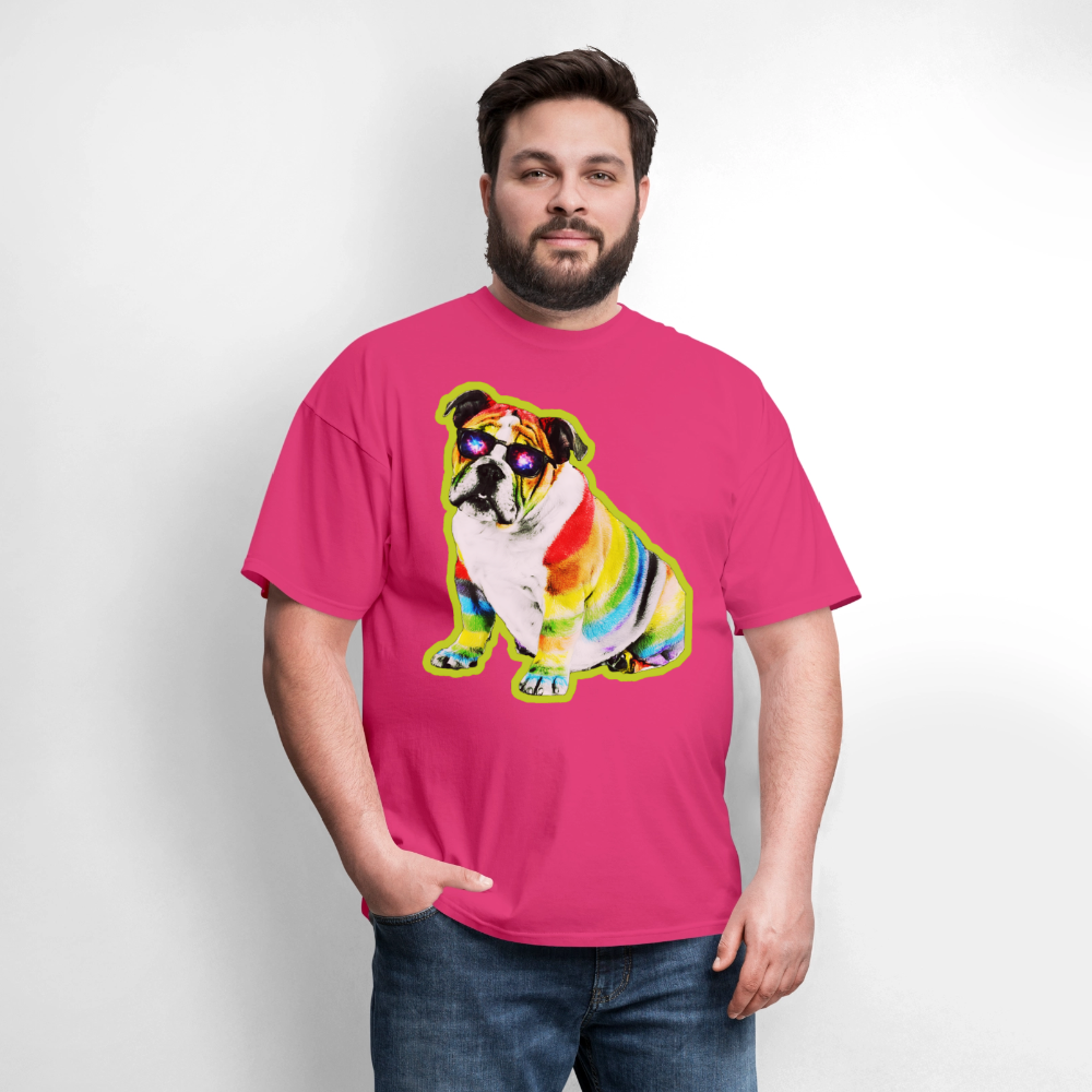 Bulldog - fuchsia