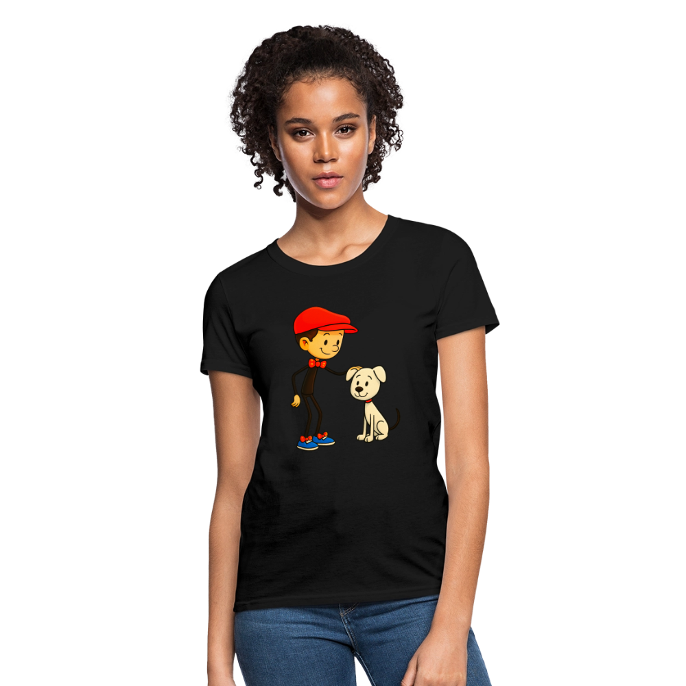 Dog And His Best Friend - black