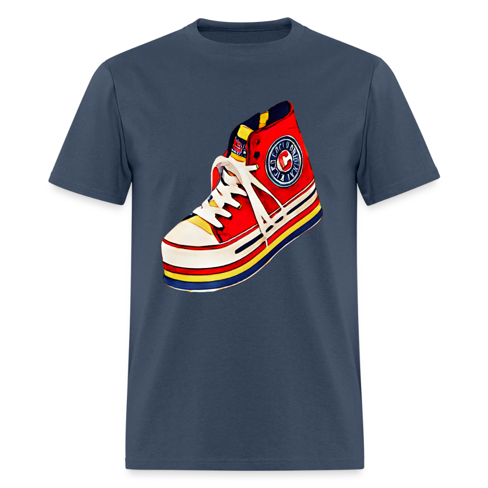 High Top Sneaker -  blue dusk