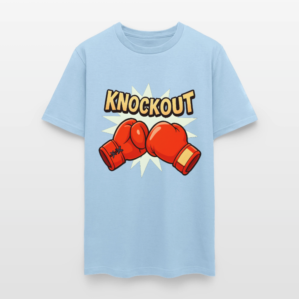 Boxing - powder blue