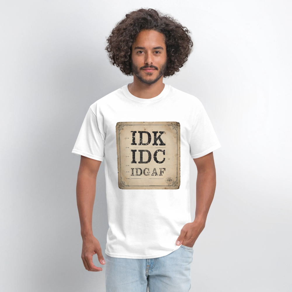 #1 Antique IDK - white