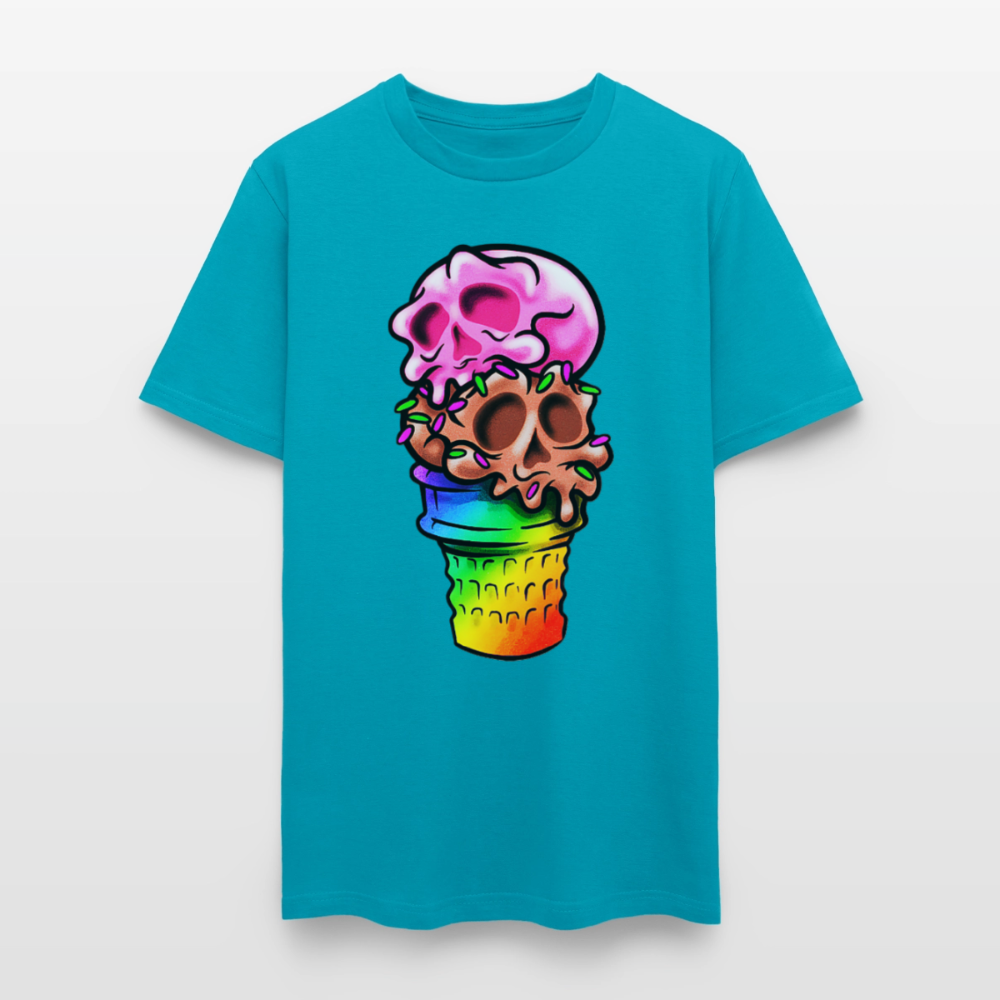 Cone Skull - turquoise