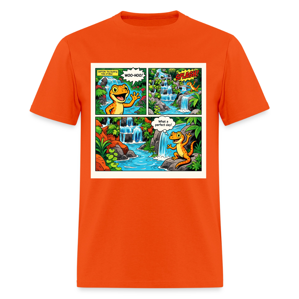 Comic Lizard - orange