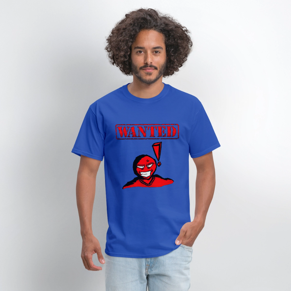 Wanted - royal blue