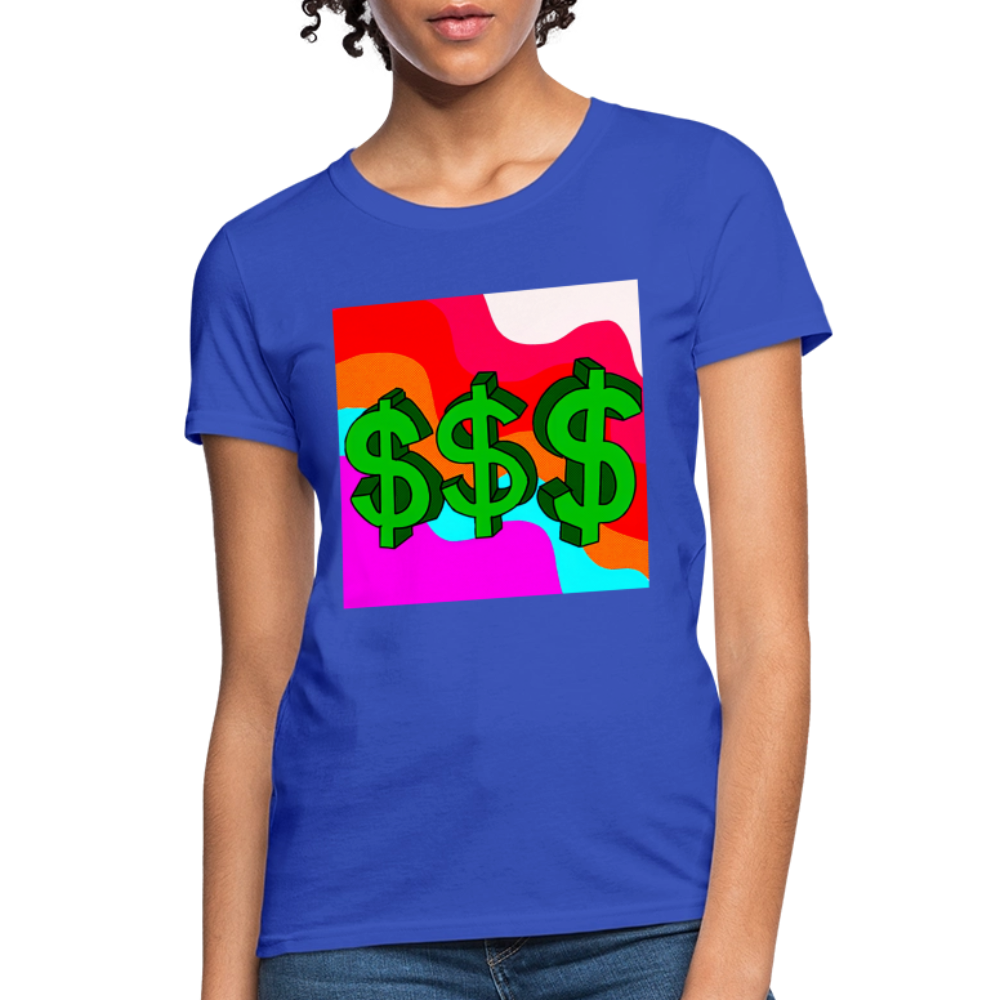 Dollar Sign - royal blue