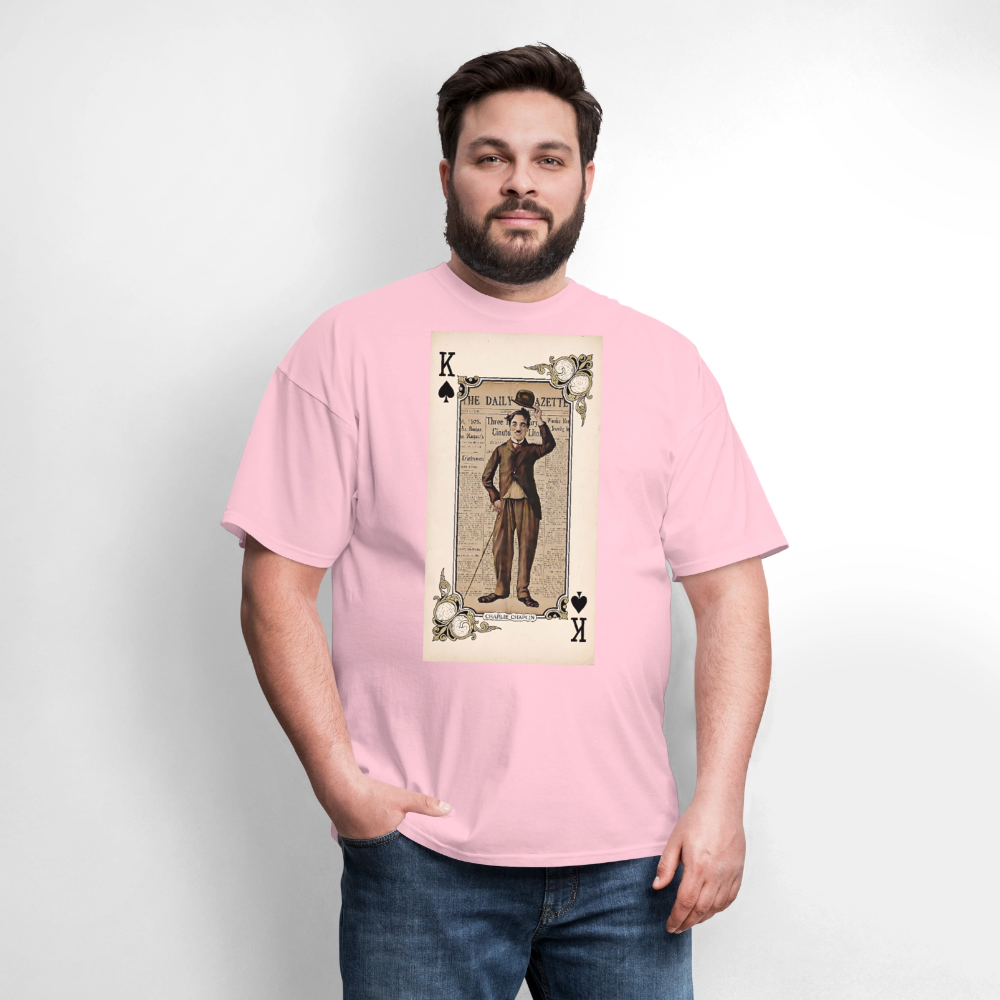 Charlie Chaplin - pink