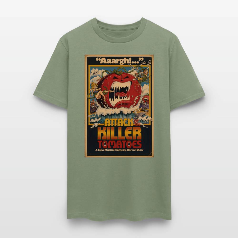 Attack Of The Killer Tomatoes - military green