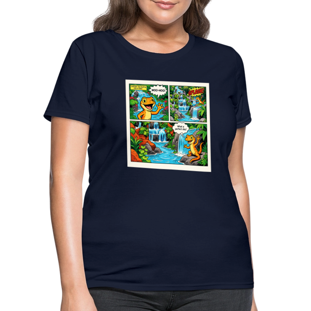 Comic Lizard - navy