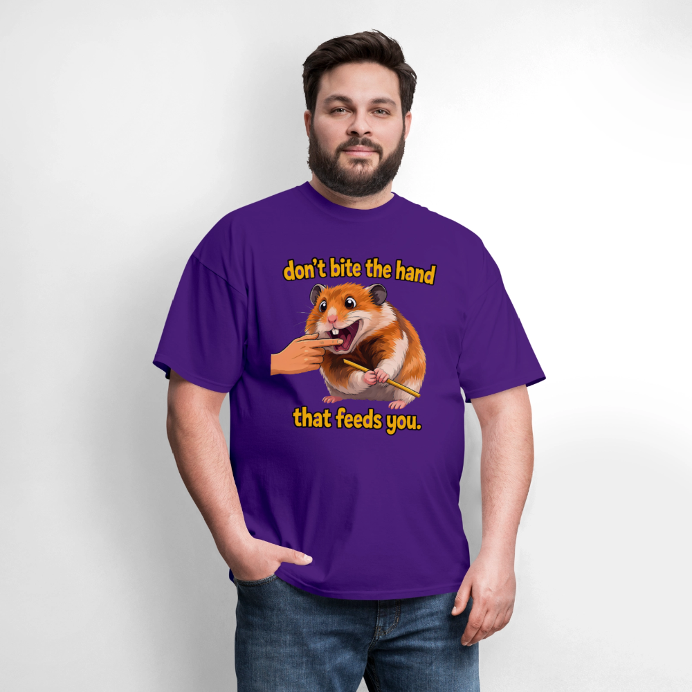 Don't Bite The Hand - purple