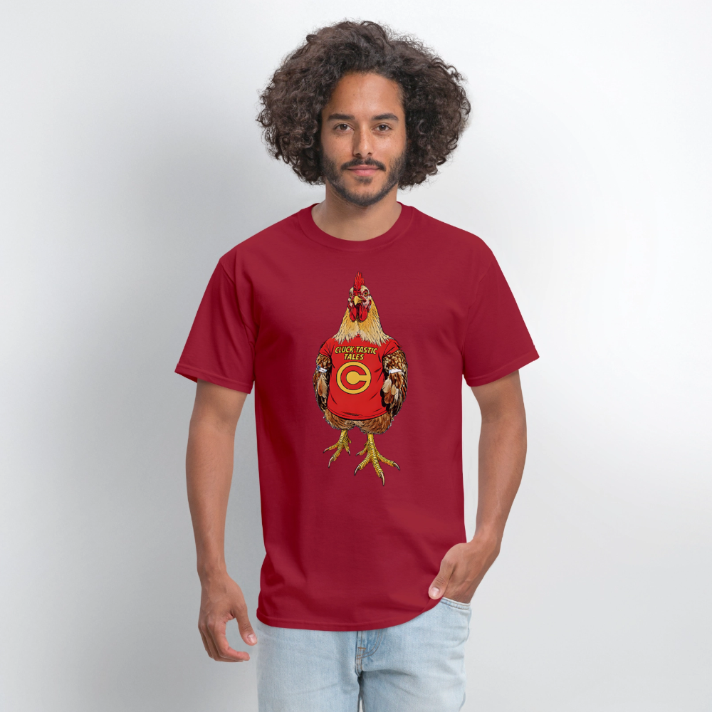 Cluck- Tastic - true red