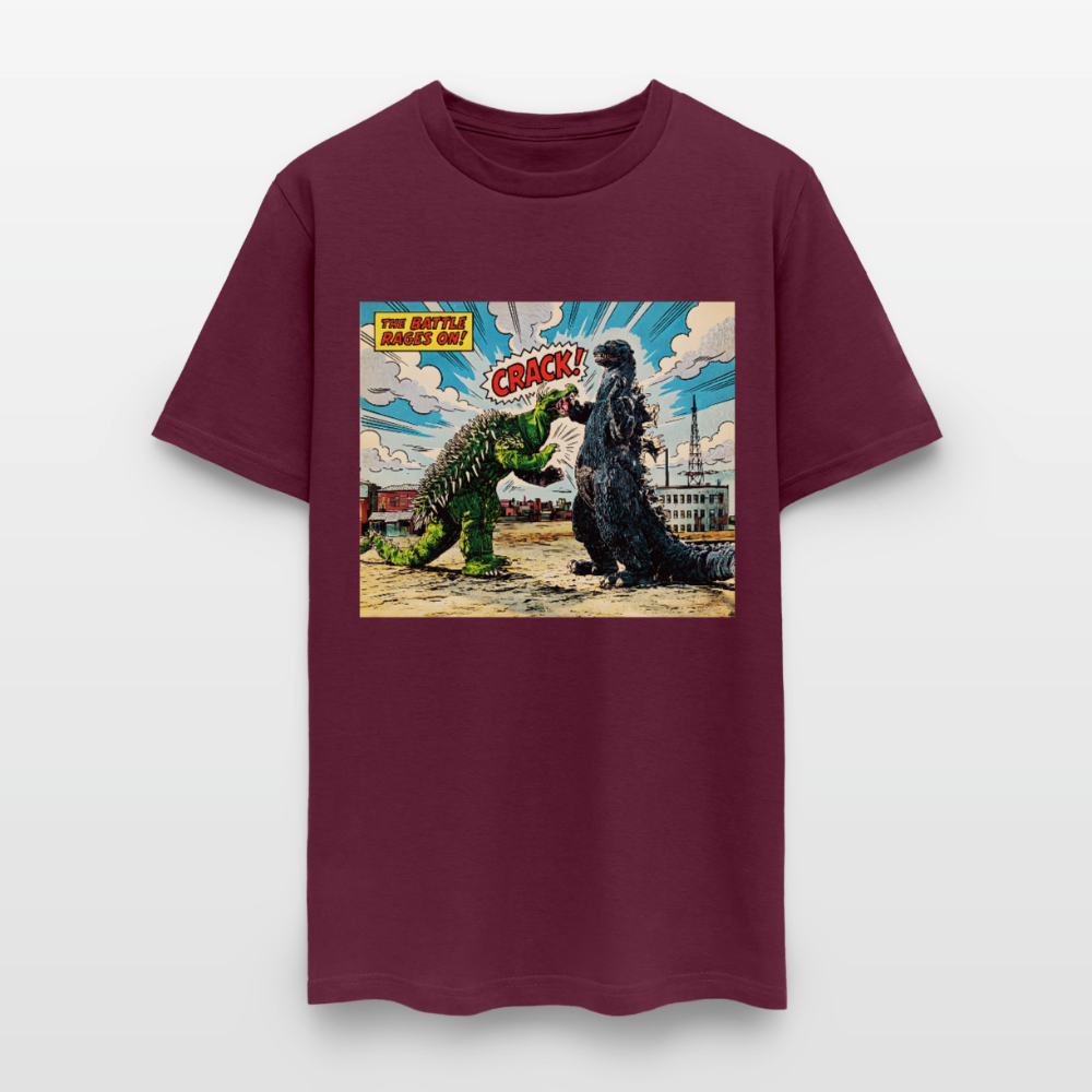 Godzilla - burgundy