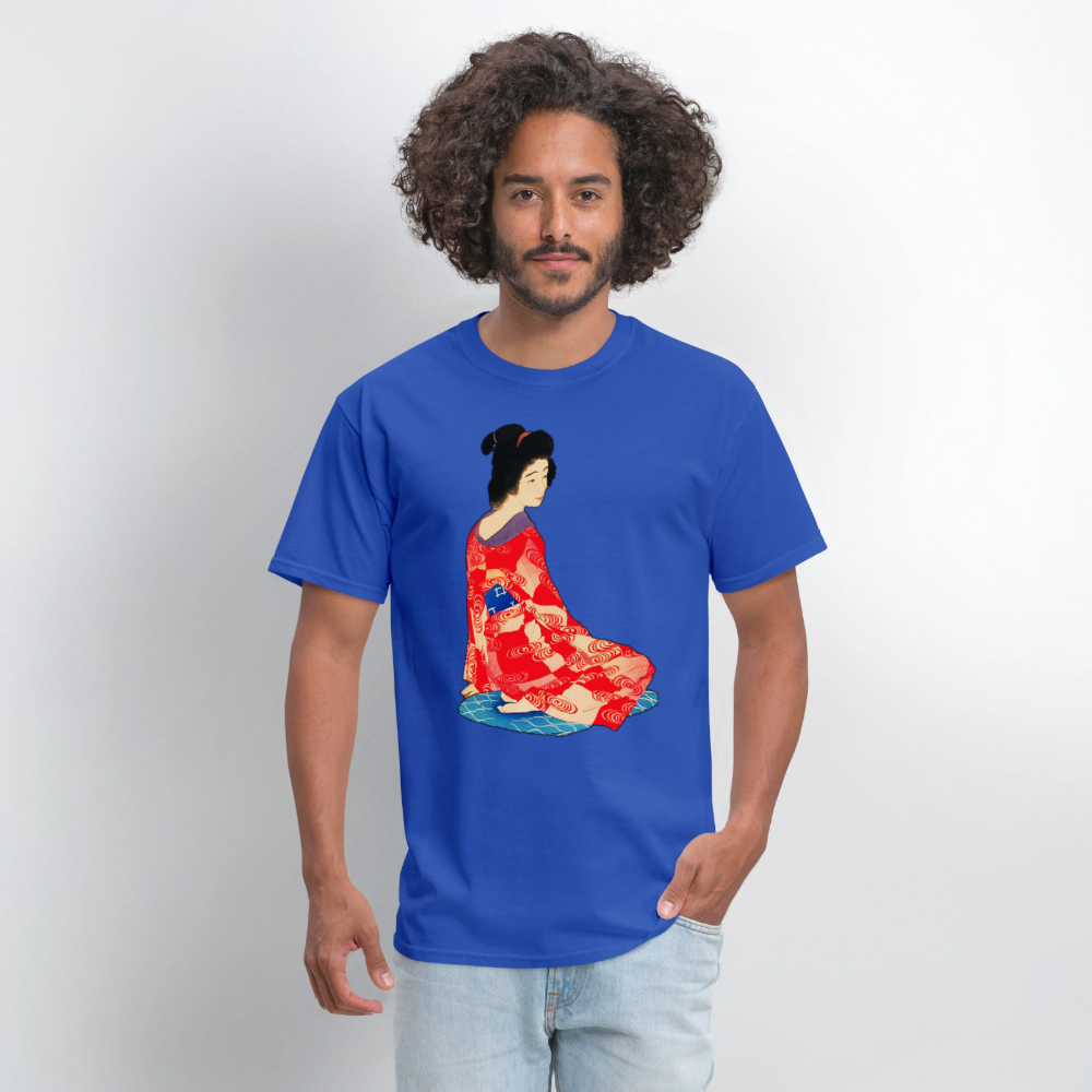 Geisha - royal blue