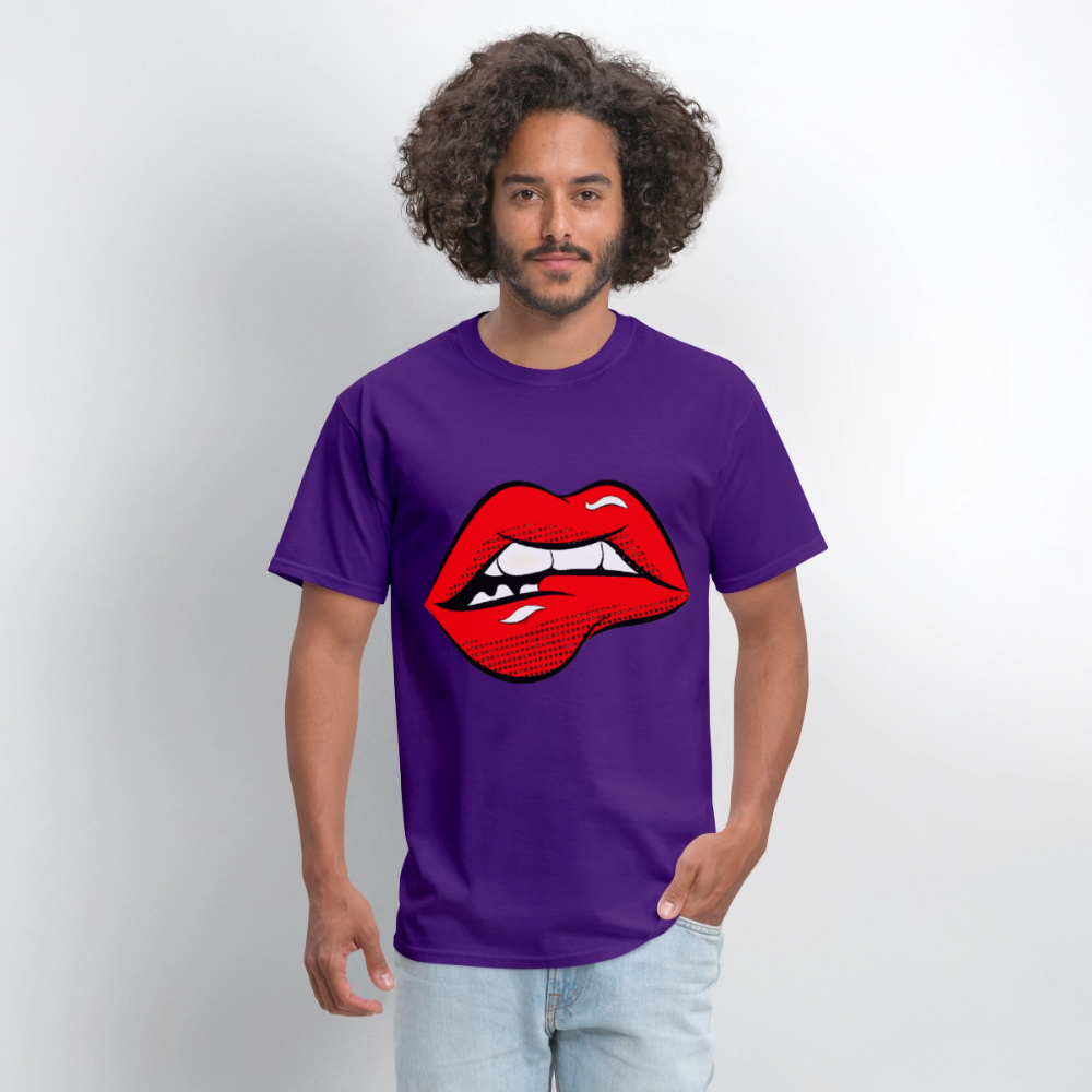 Lips - purple