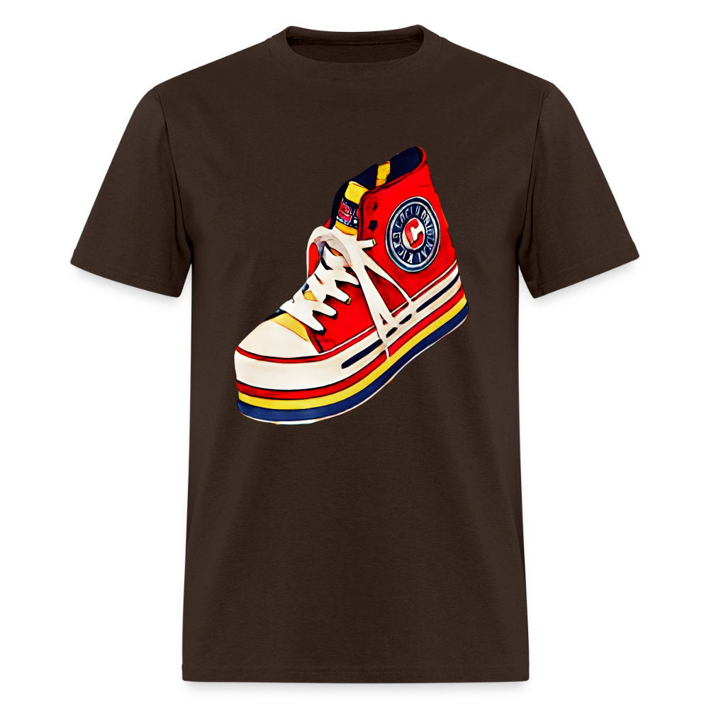 High Top Sneaker - brown