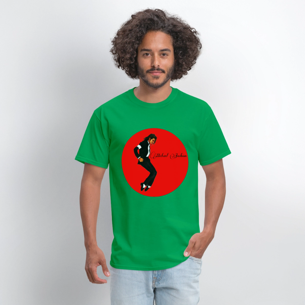 #2 Michael King Of Pop - bright green