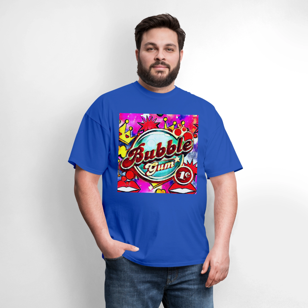 Bubblegum - royal blue