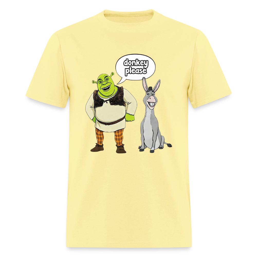 Donkey Please Shrek - cornsilk