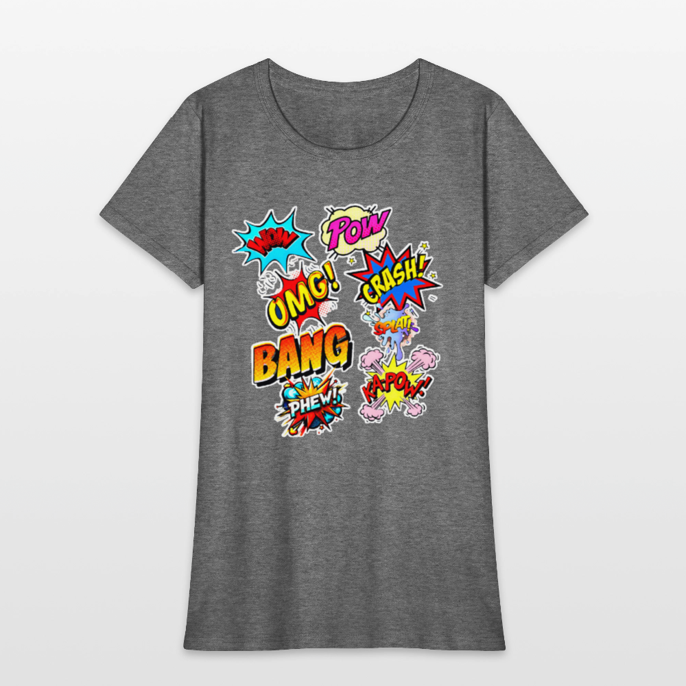 Comic Time - graphite heather