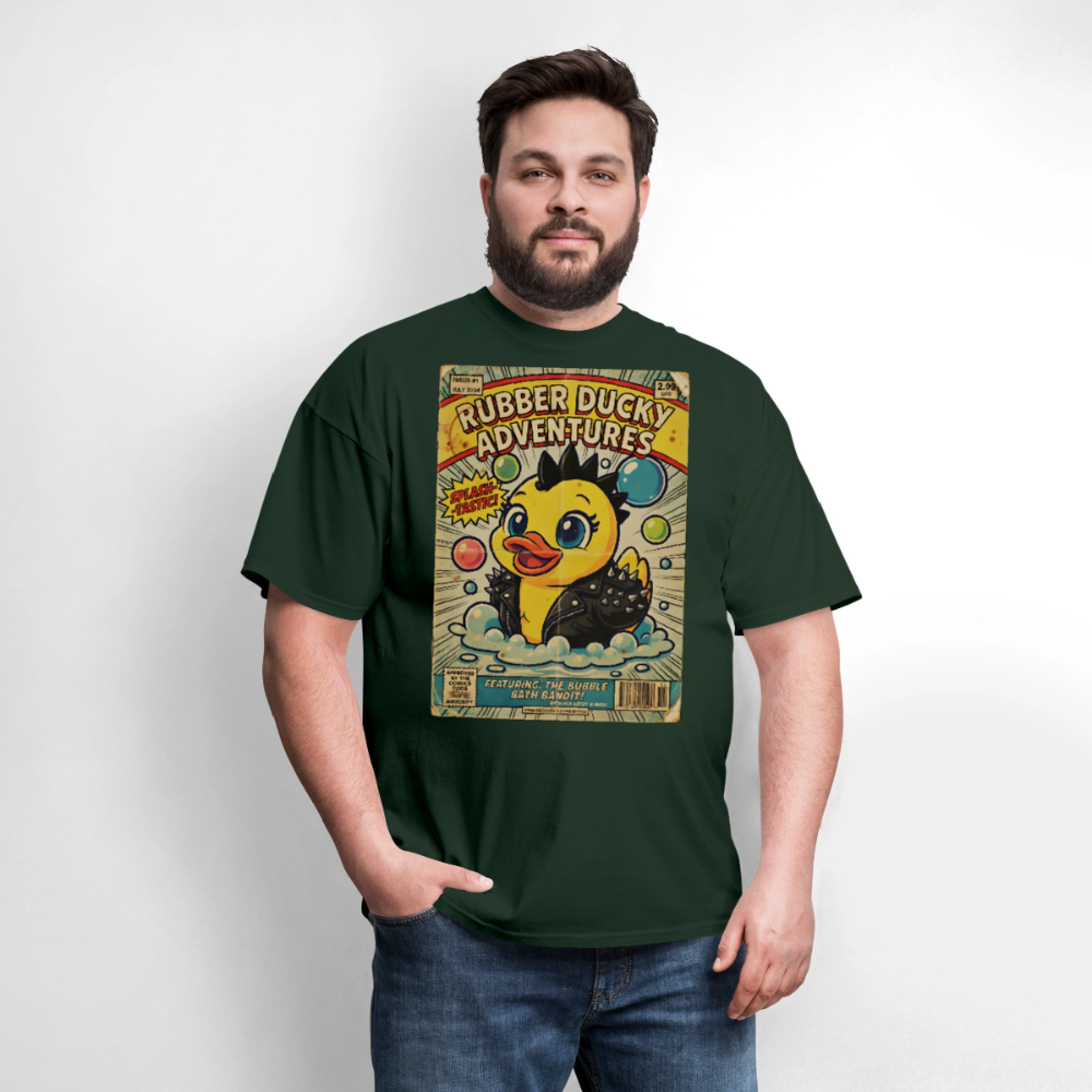 Ducky Old Comic - forest green