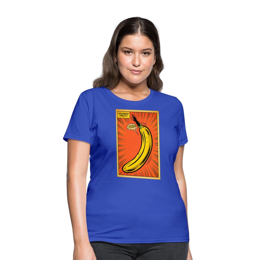Banana - royal blue
