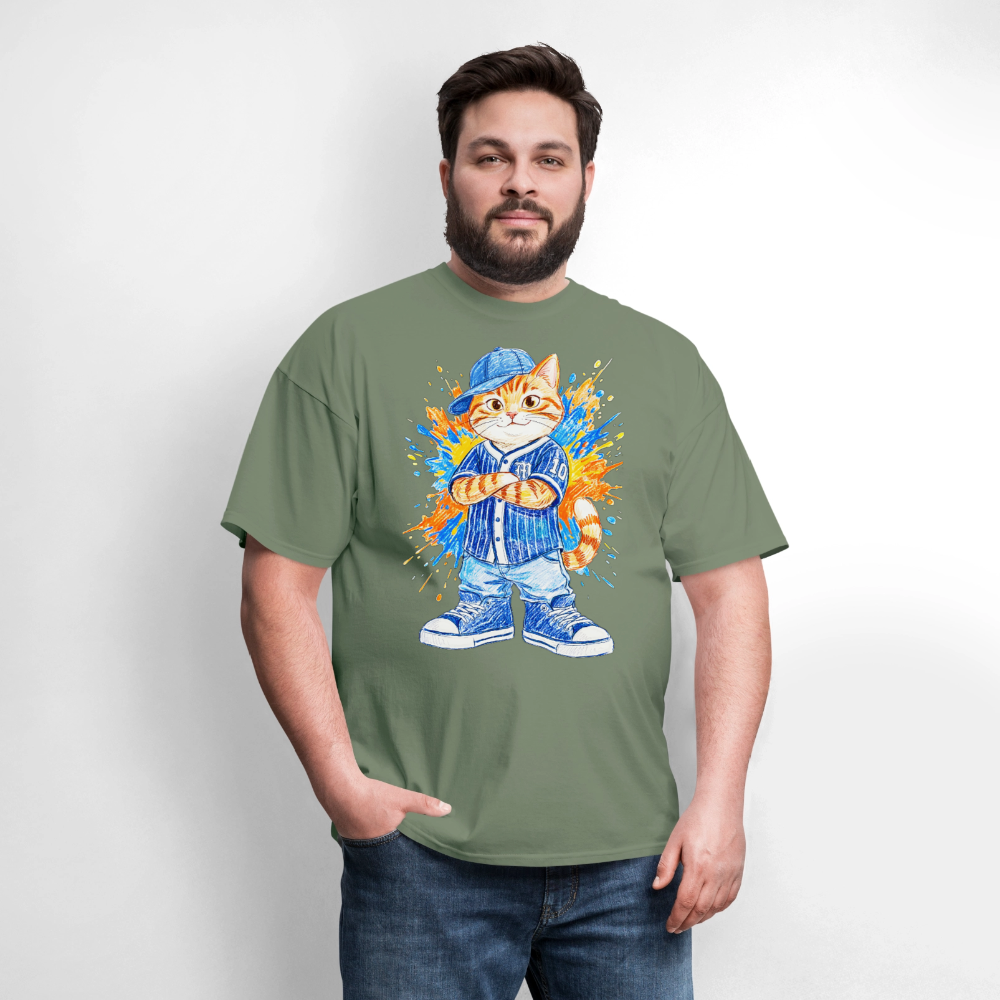 Cool Cat - military green