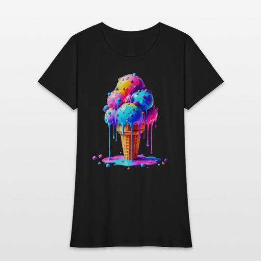 Melting Rainbow - black