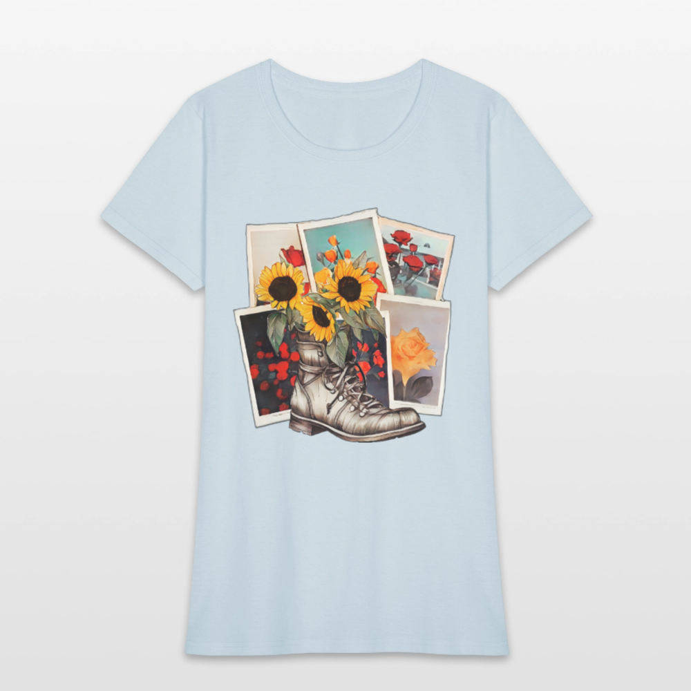 Flowers #2 - light blue