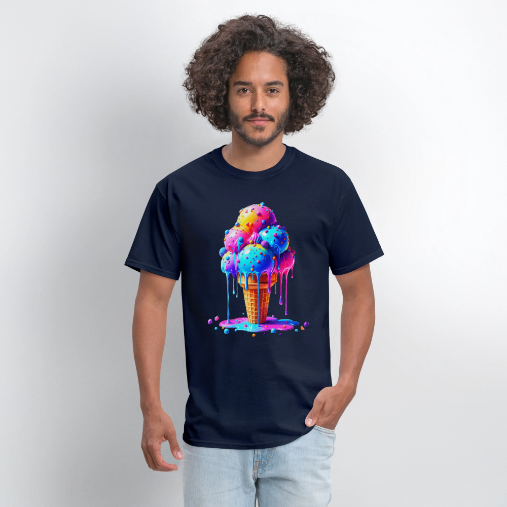 Melting Rainbow - navy