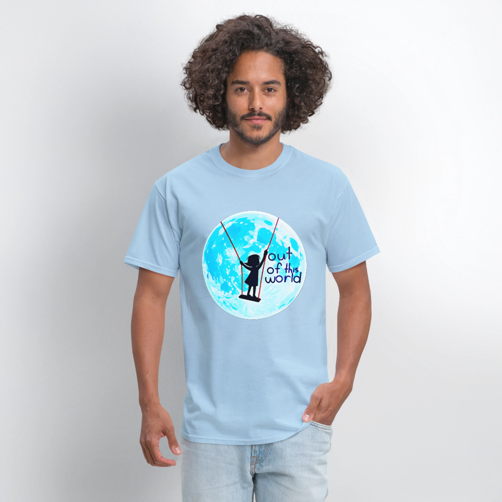 Out of this world - powder blue