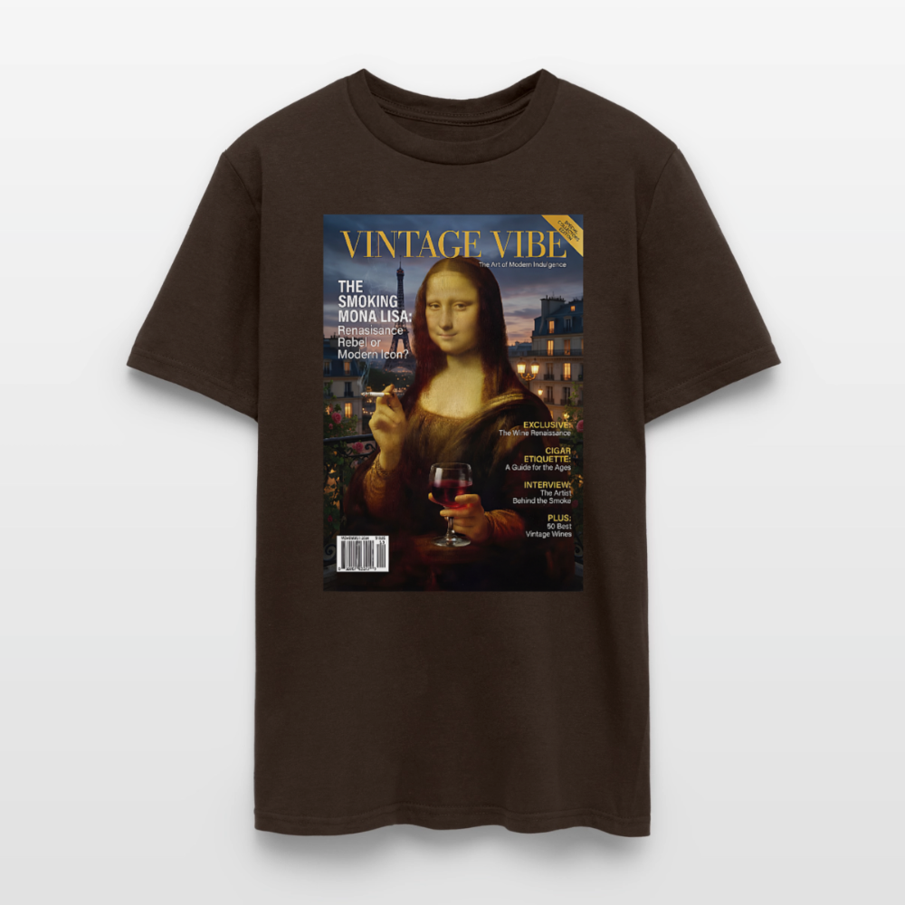 A Smoking Mona Lisa - brown
