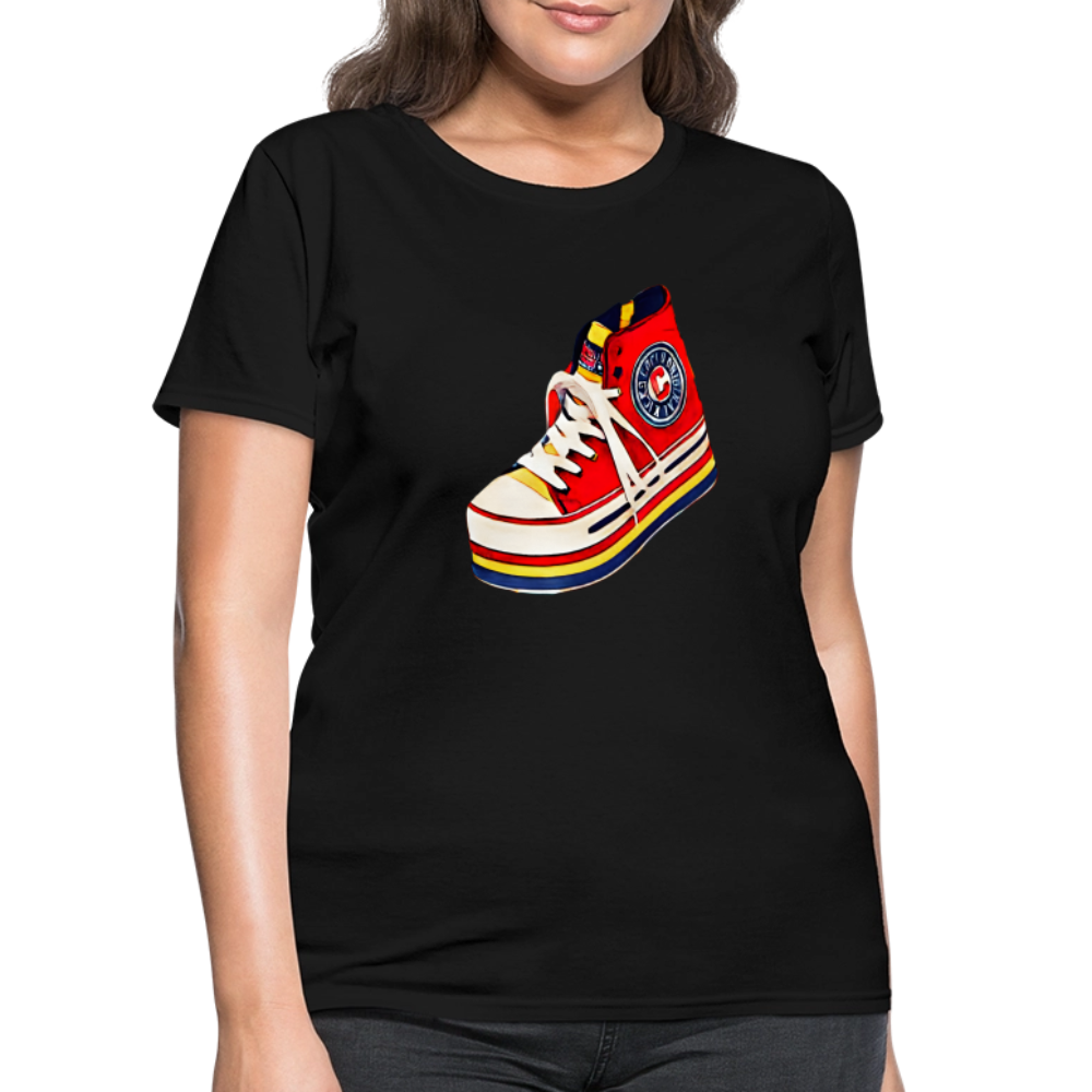 High Top Sneaker - black