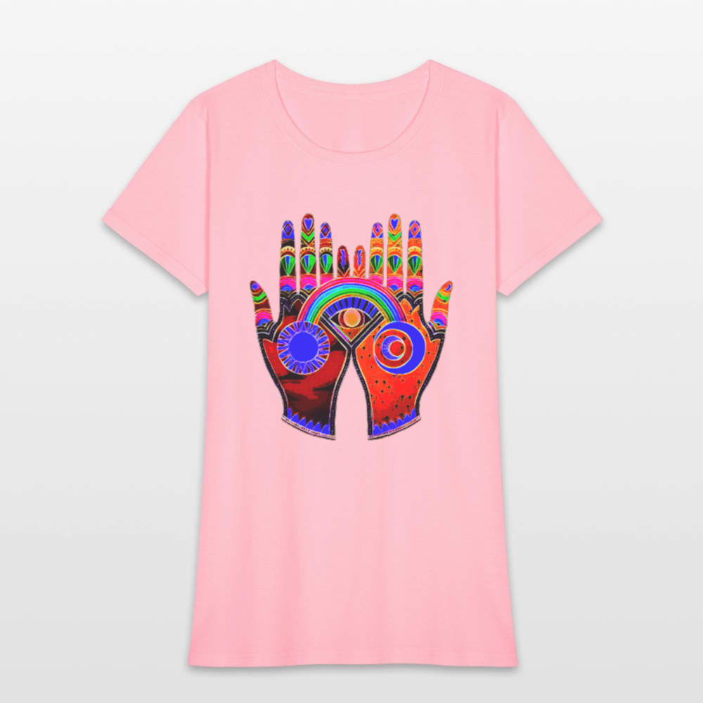 Open Hands - pink