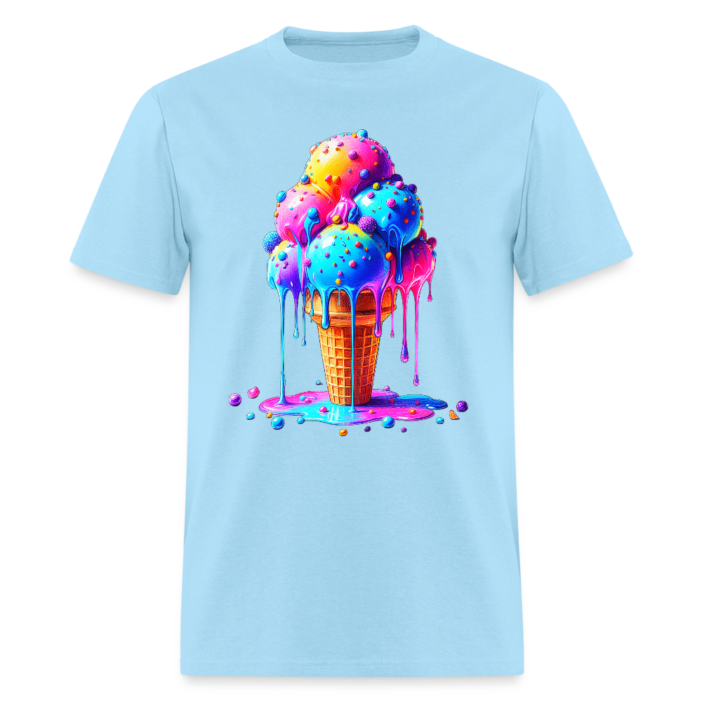 Melting Rainbow - powder blue