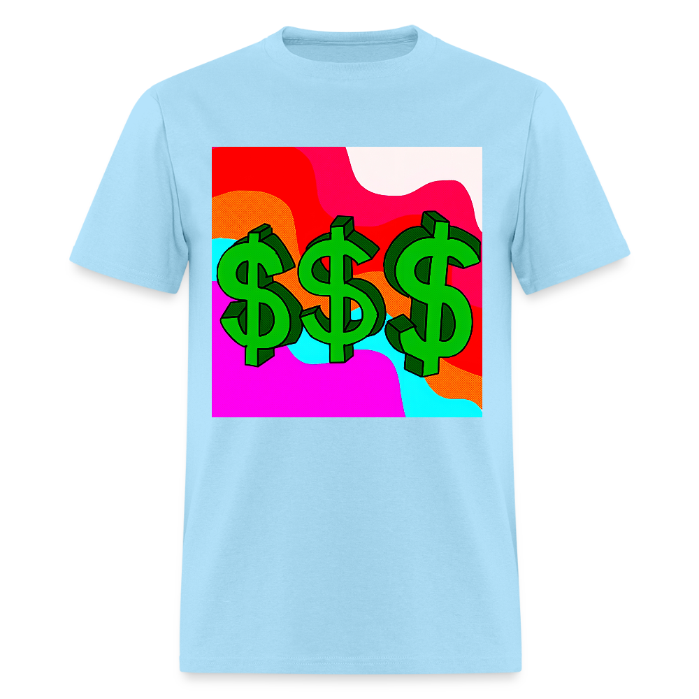 Dollar Sign - powder blue