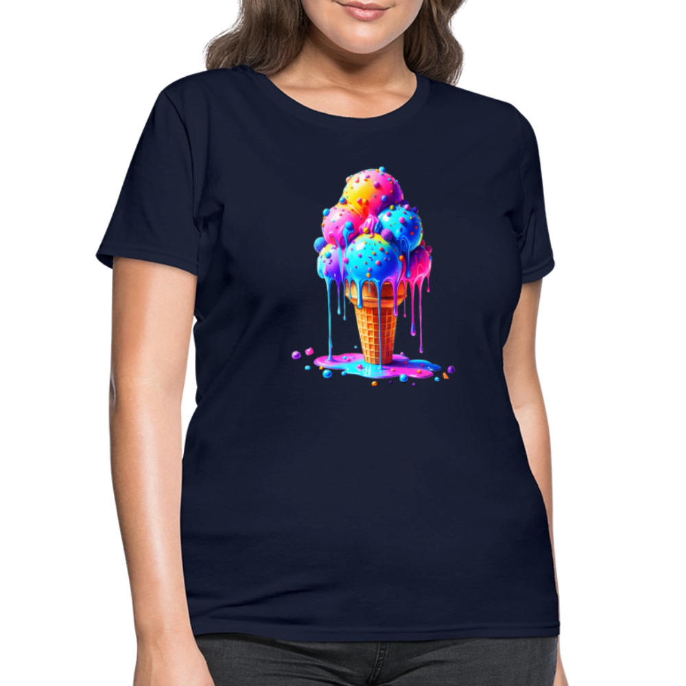 Melting Rainbow - navy