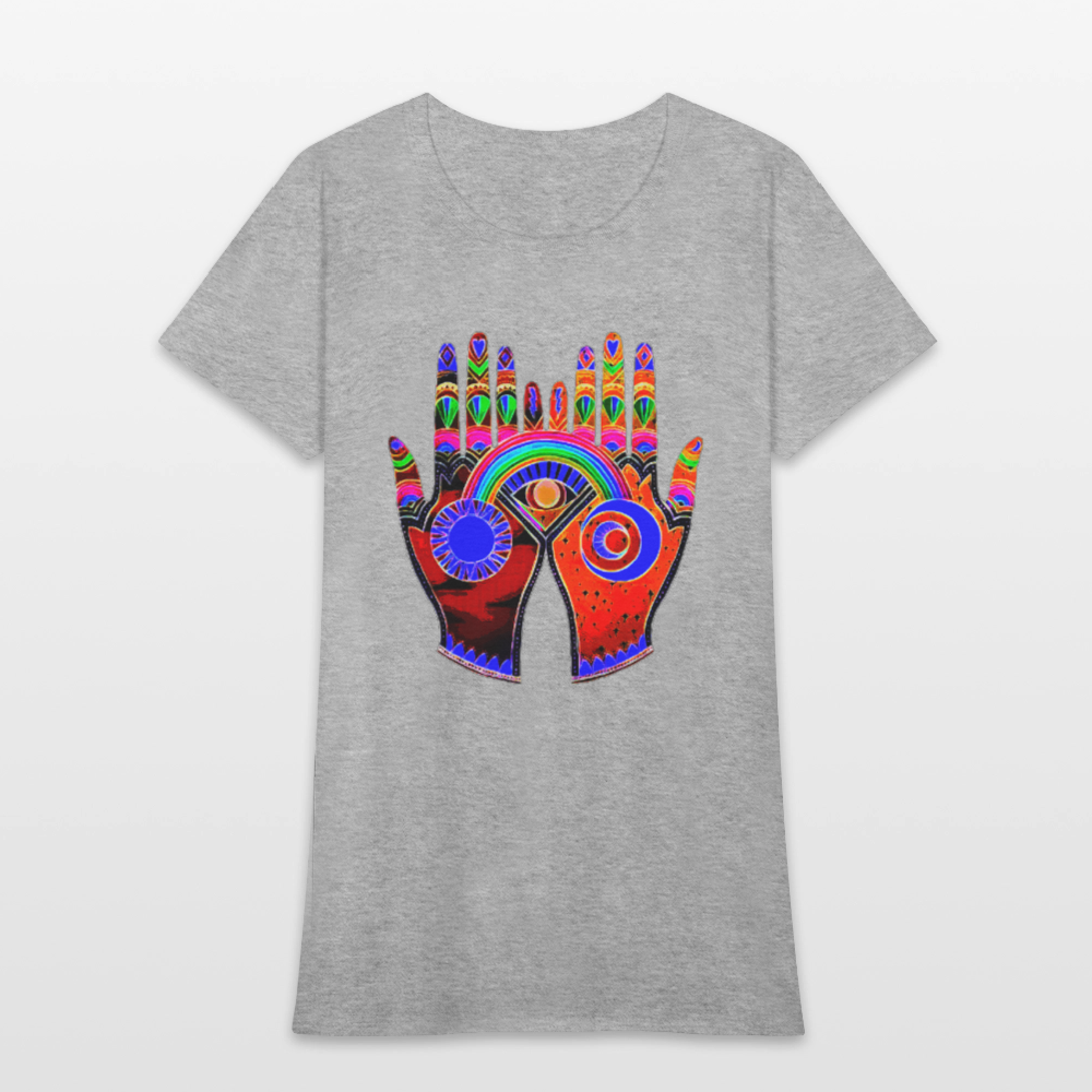 Open Hands - heather gray