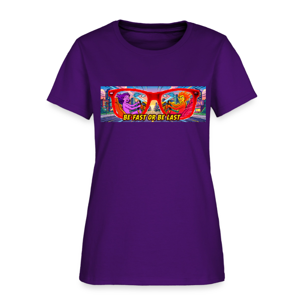 Be Fast or Be Last - purple