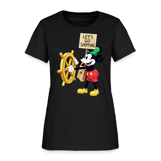 Let's Go Shopping - black