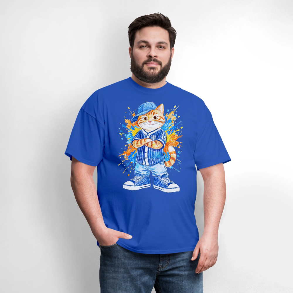 Cool Cat - royal blue