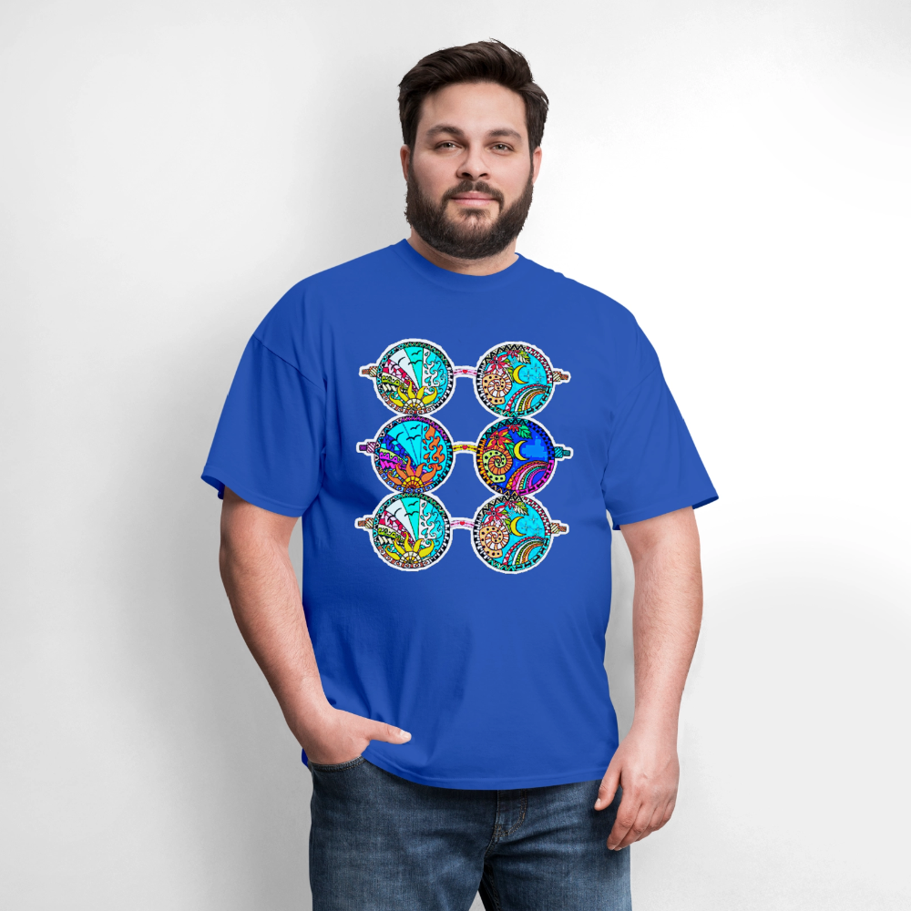 Magical Glasses - royal blue
